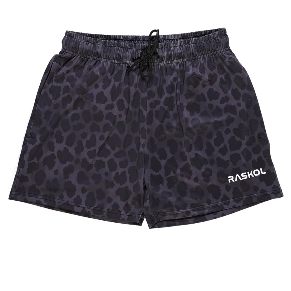 Raskol Apparel BLACK JAGUAR APEX Bodybuilding Shorts